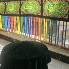 پخت آش نذری و شله زرد ایام فاطمیه دبستان شیخ محمد خیابانی-1404